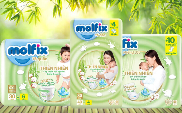 Bỉm Molfix thương - hiệu bỉm từ Thổ Nhĩ Kỳ