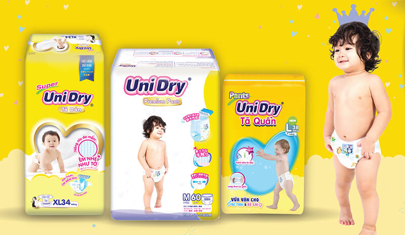 Tã bỉm UniDry Việt Nam