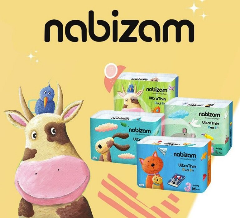Tã bỉm thương hiệu Hàn Quốc Nabizam