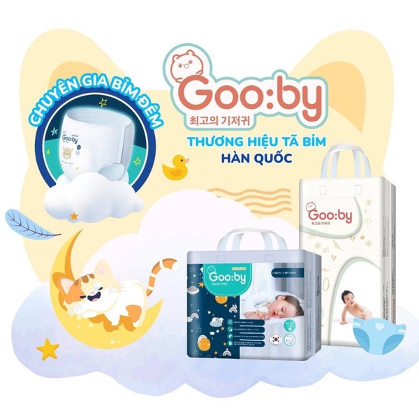 Bỉm Gooby - sản phẩm nghiên cứu bởi các chuyên gia Hàn Quốc
